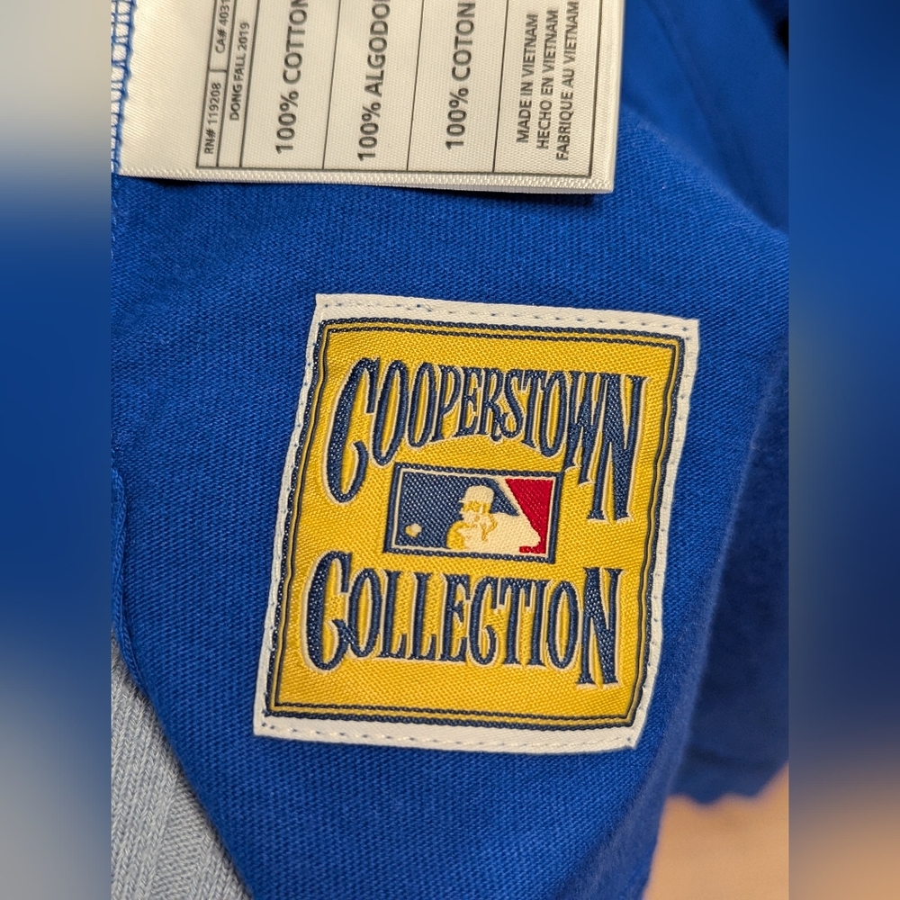 Mitchell & Ness Cooperstown Men's Chicago Cubs Long Sleeve Crew Neck XL - Picture 6 of 8